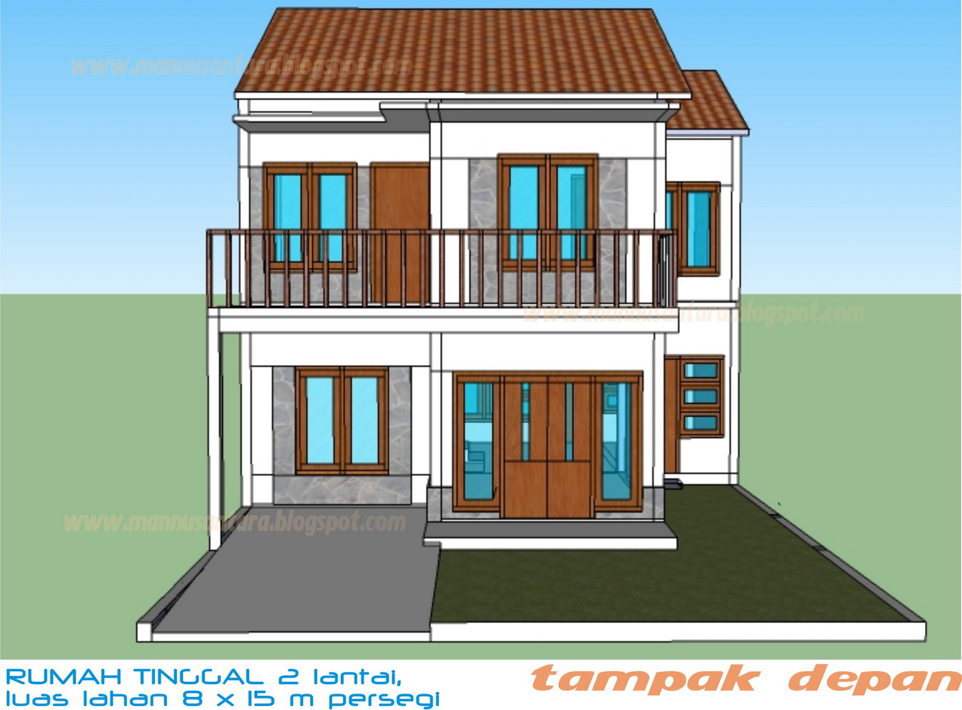 Design Rumah Minimalis 2 Lantai Type 36 Rumah Tinymalis
